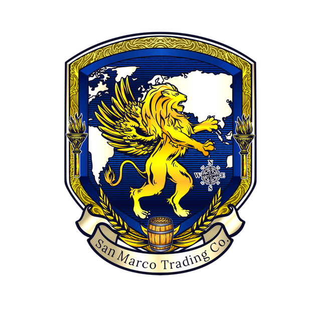San Marco Trading Co. color crest logo
